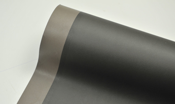 pvc membrane foil leather black