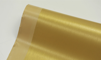 pvc membrane foil metal gold