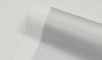 pvc membrane foil metal silver